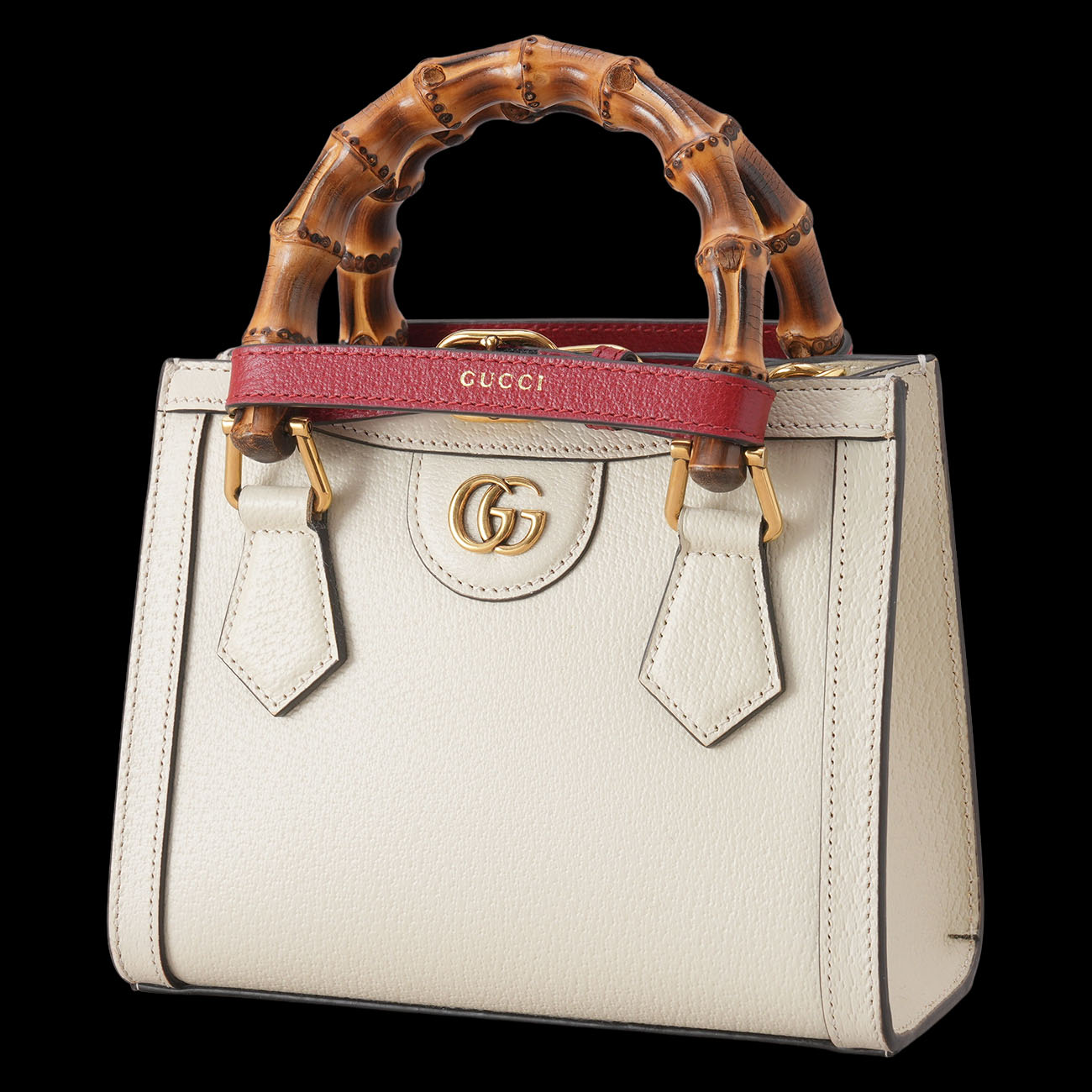 GUCCI(USED)구찌 702732 다이애나 뱀부 미니 탑핸들