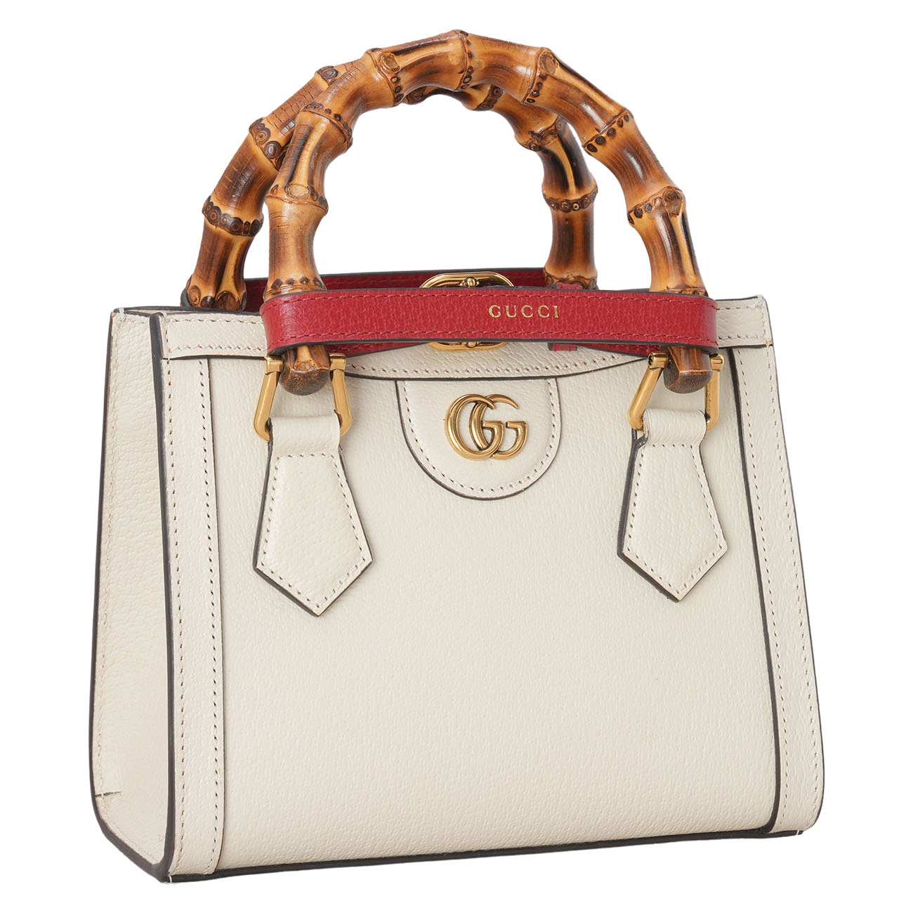 GUCCI(USED)구찌 702732 다이애나 뱀부 미니 탑핸들