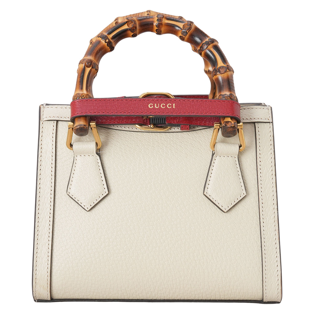 GUCCI(USED)구찌 702732 다이애나 뱀부 미니 탑핸들
