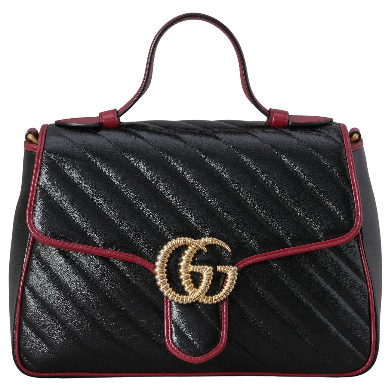 GUCCI(USED)구찌 498110 마몽 탑 핸들백