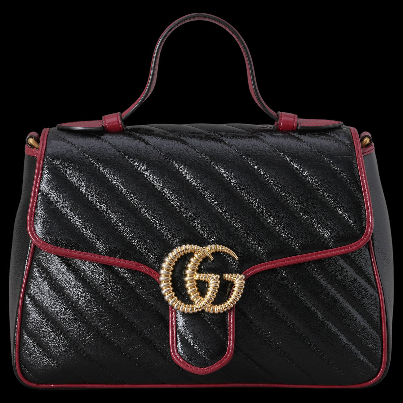 GUCCI(USED)구찌 498110 마몽 탑 핸들백