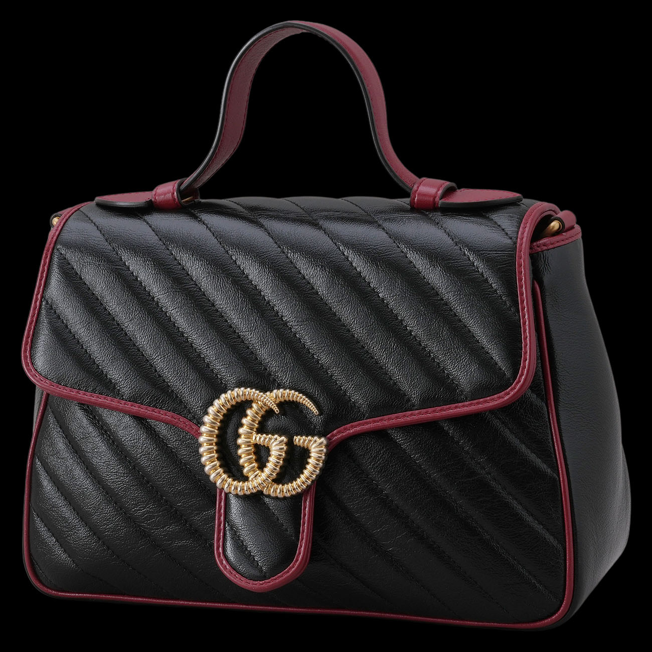 GUCCI(USED)구찌 498110 마몽 탑 핸들백