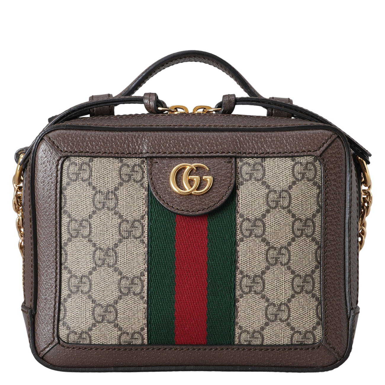 GUCCI(USED)구찌 602576 오피디아 GG 수프림 미니 카메라 숄더백