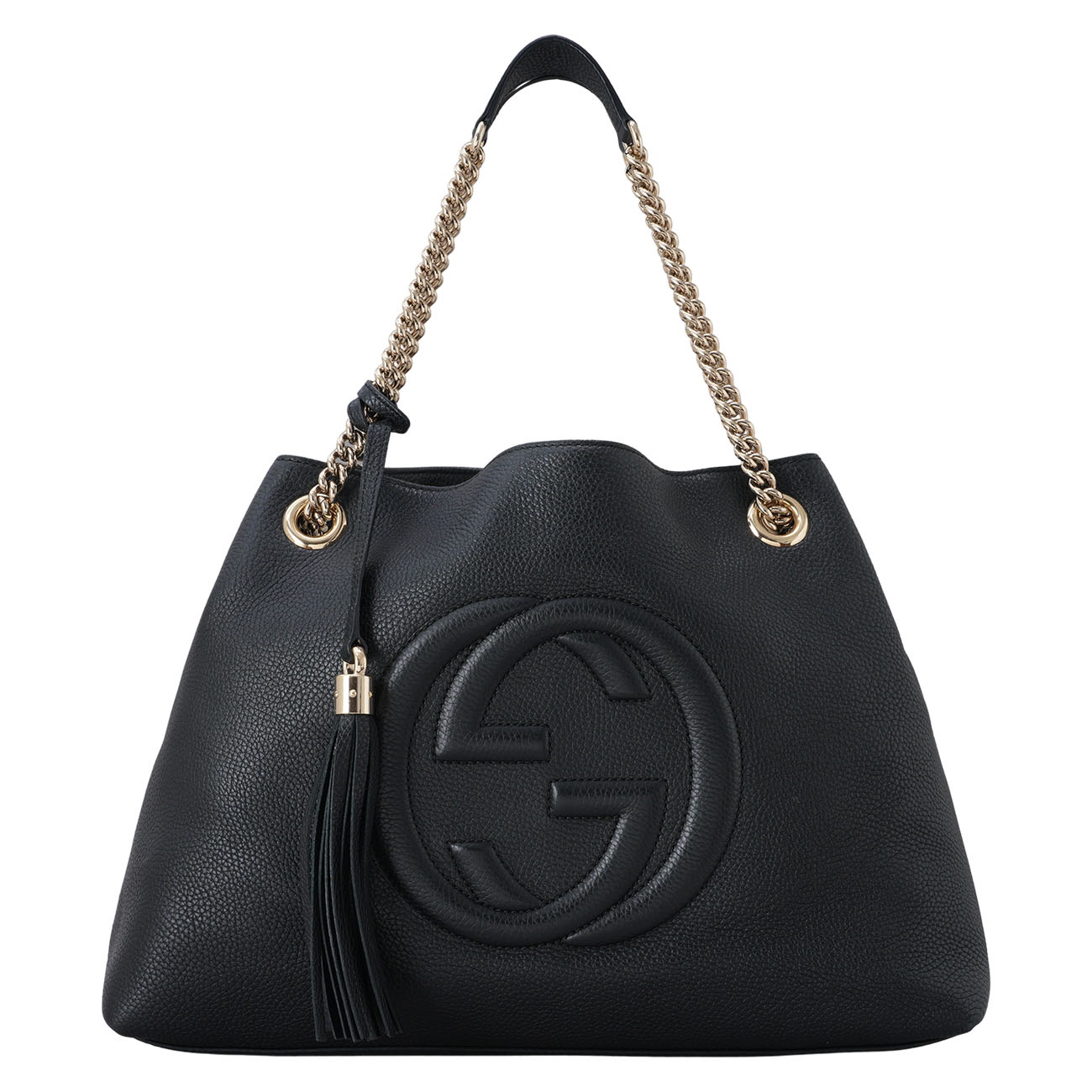 GUCCI(USED)구찌 536196 소호 테슬 토트백