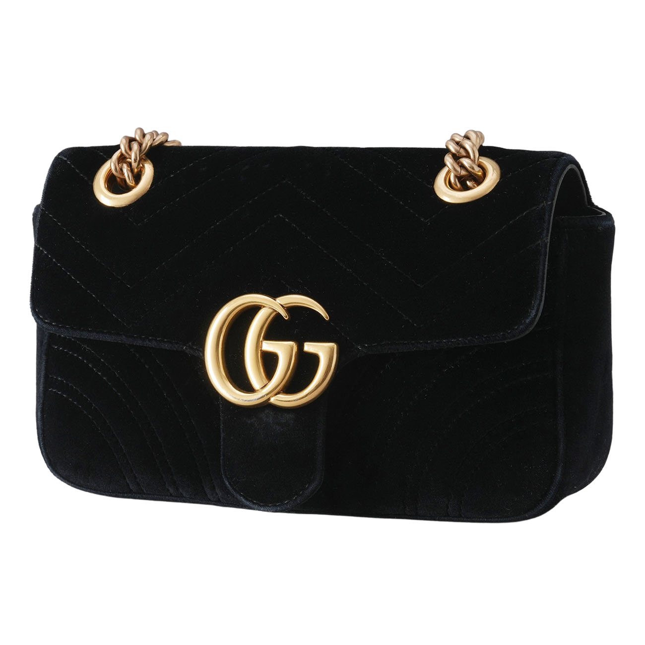 GUCCI(USED)구찌 446744 GG마몽 마틀라세 미니 체인 숄더백