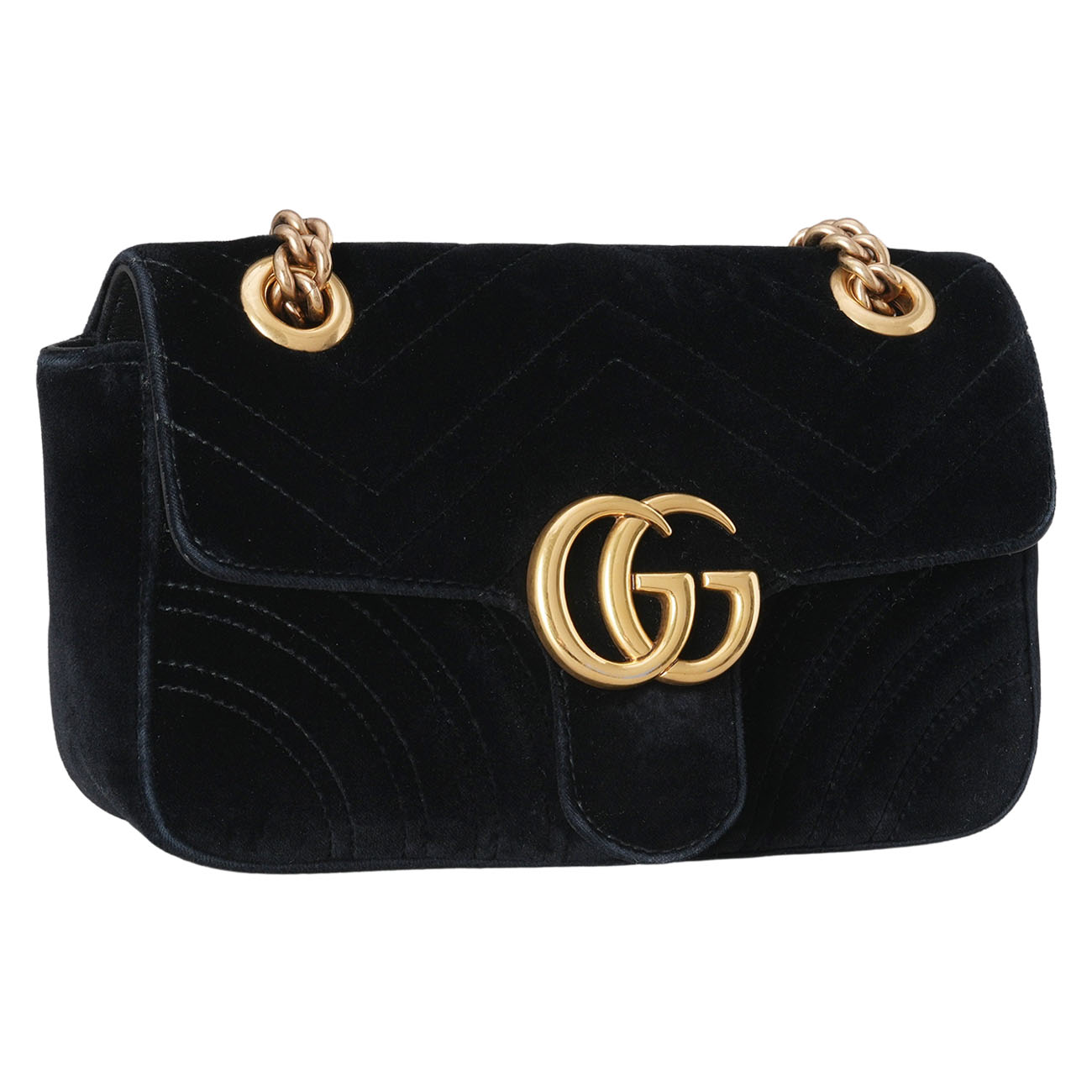 GUCCI(USED)구찌 446744 GG마몽 마틀라세 미니 체인 숄더백