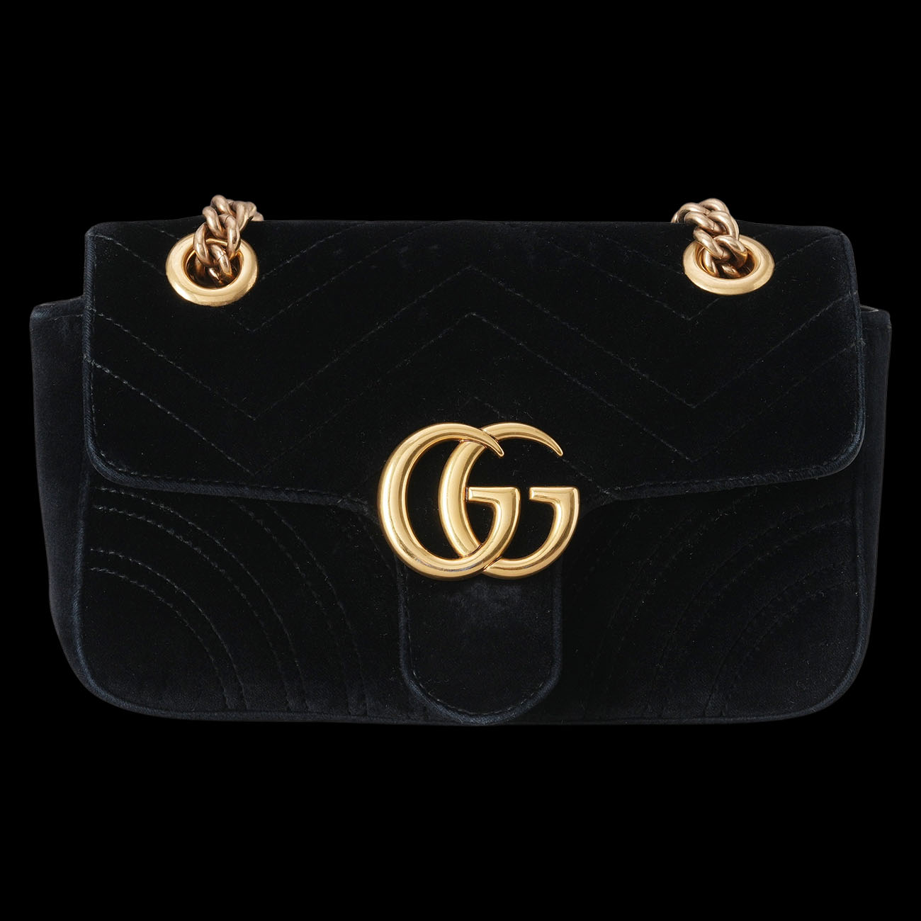 GUCCI(USED)구찌 446744 GG마몽 마틀라세 미니 체인 숄더백