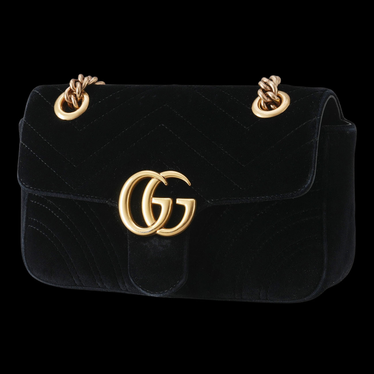 GUCCI(USED)구찌 446744 GG마몽 마틀라세 미니 체인 숄더백