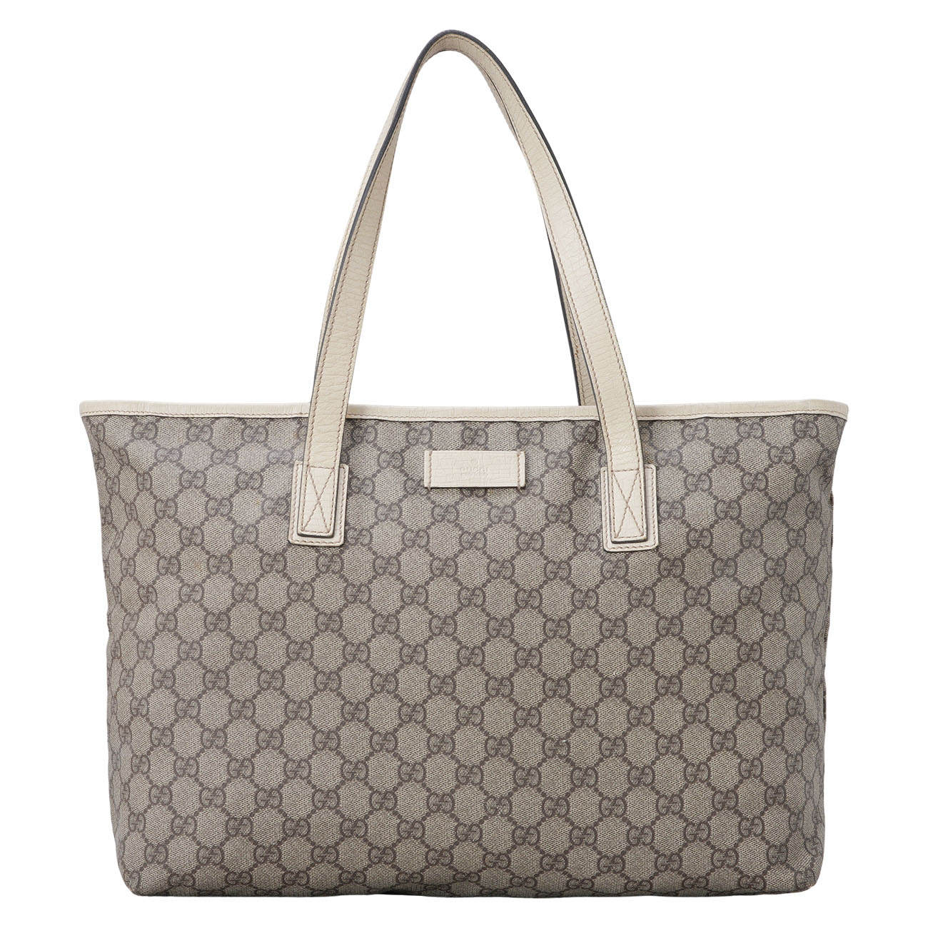 GUCCI(USED)구찌 181084 GG로고 캔버스 쇼퍼백 라지