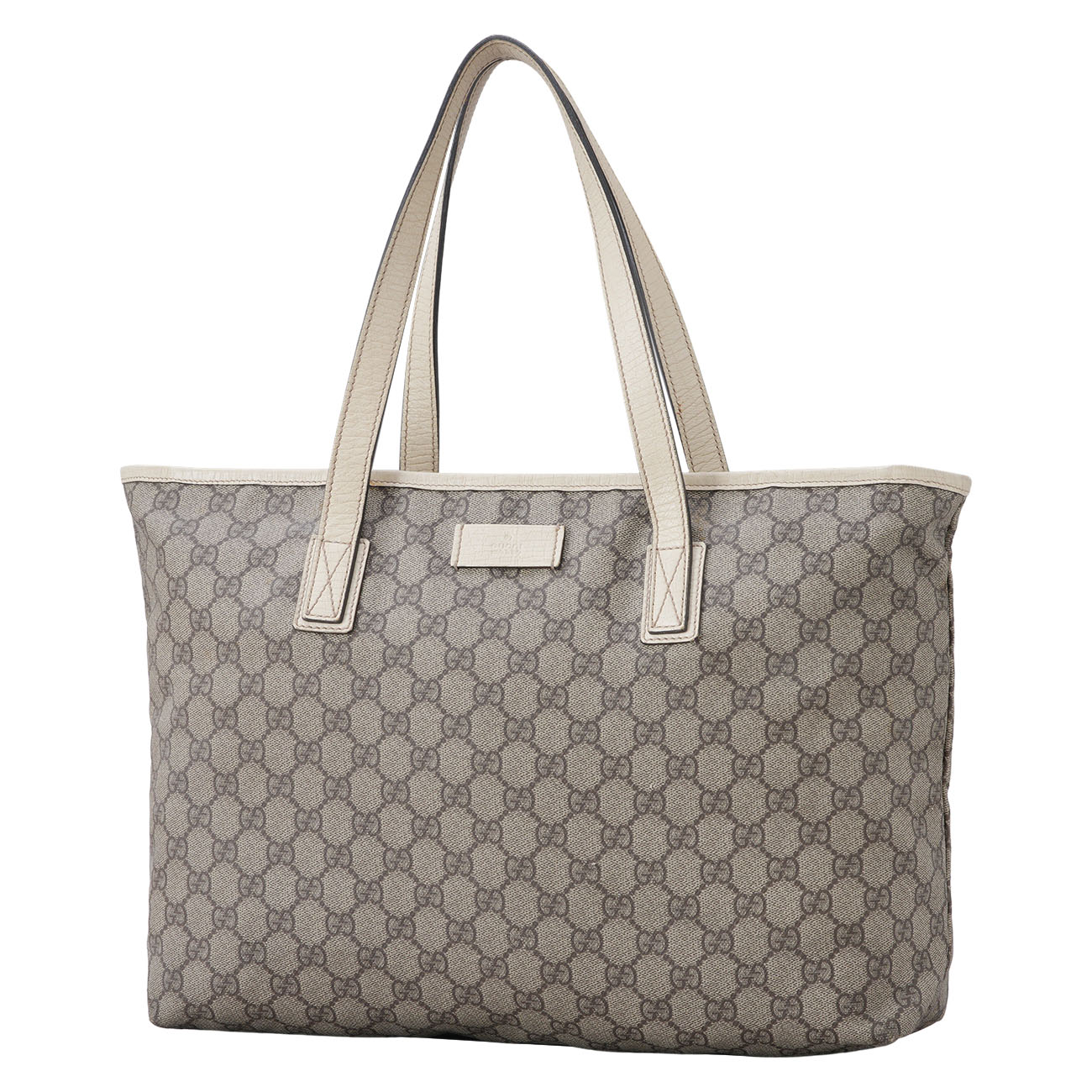 GUCCI(USED)구찌 181084 GG로고 캔버스 쇼퍼백 라지