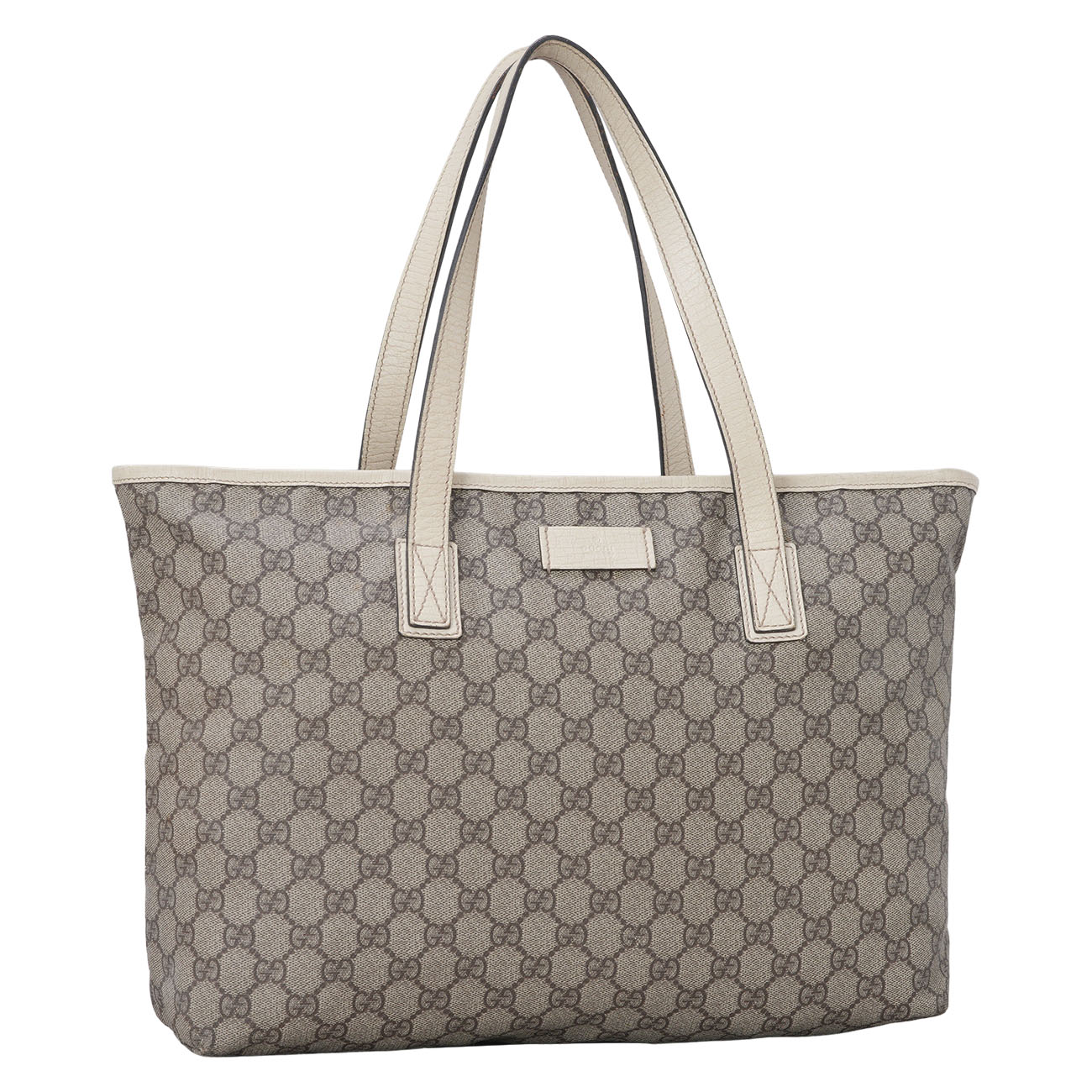 GUCCI(USED)구찌 181084 GG로고 캔버스 쇼퍼백 라지