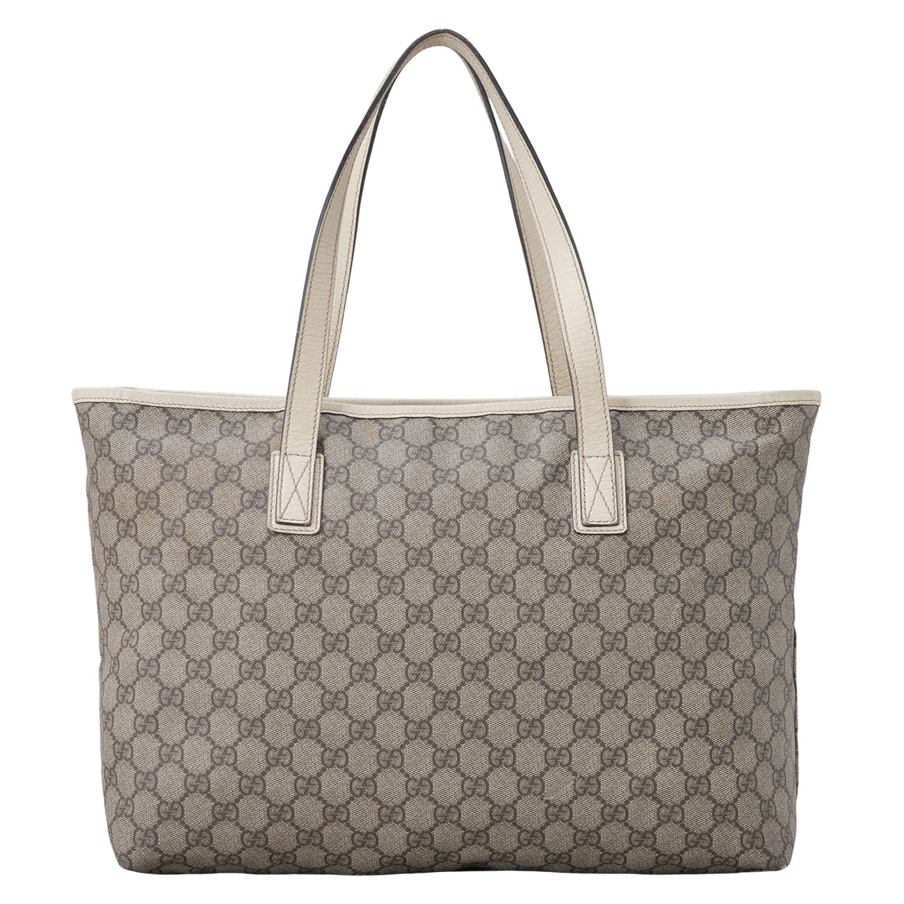 GUCCI(USED)구찌 181084 GG로고 캔버스 쇼퍼백 라지