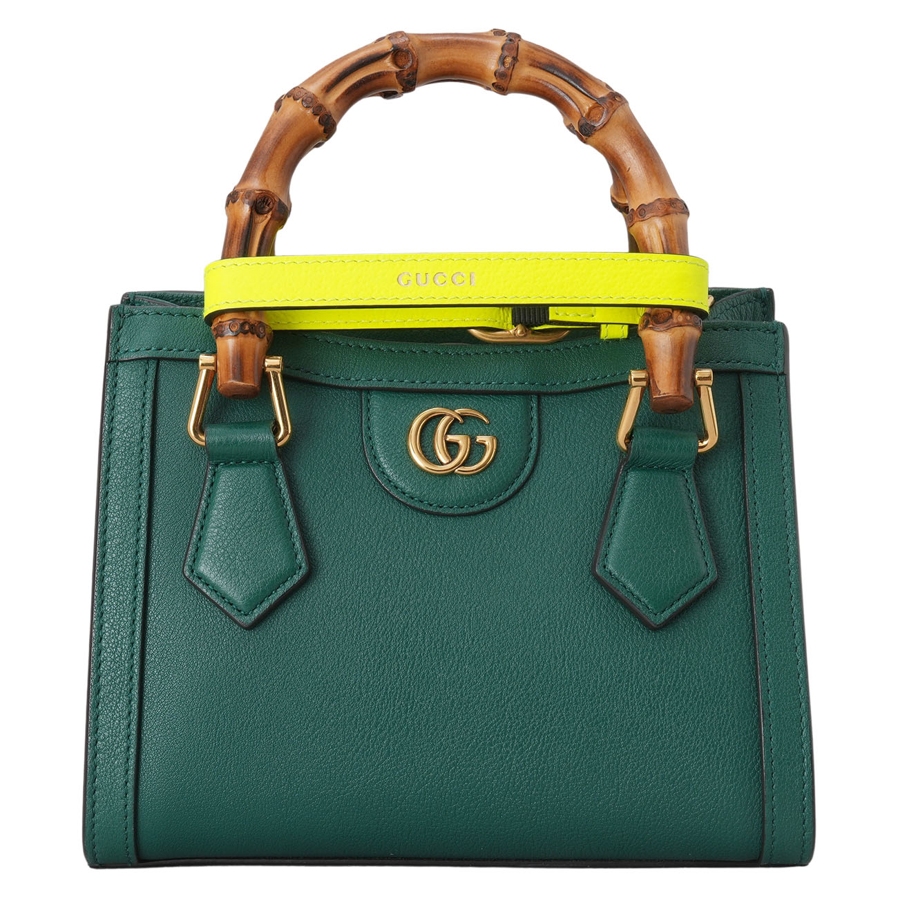 GUCCI(USED)구찌 655661 다이애나 미니 탑핸들 숄더백