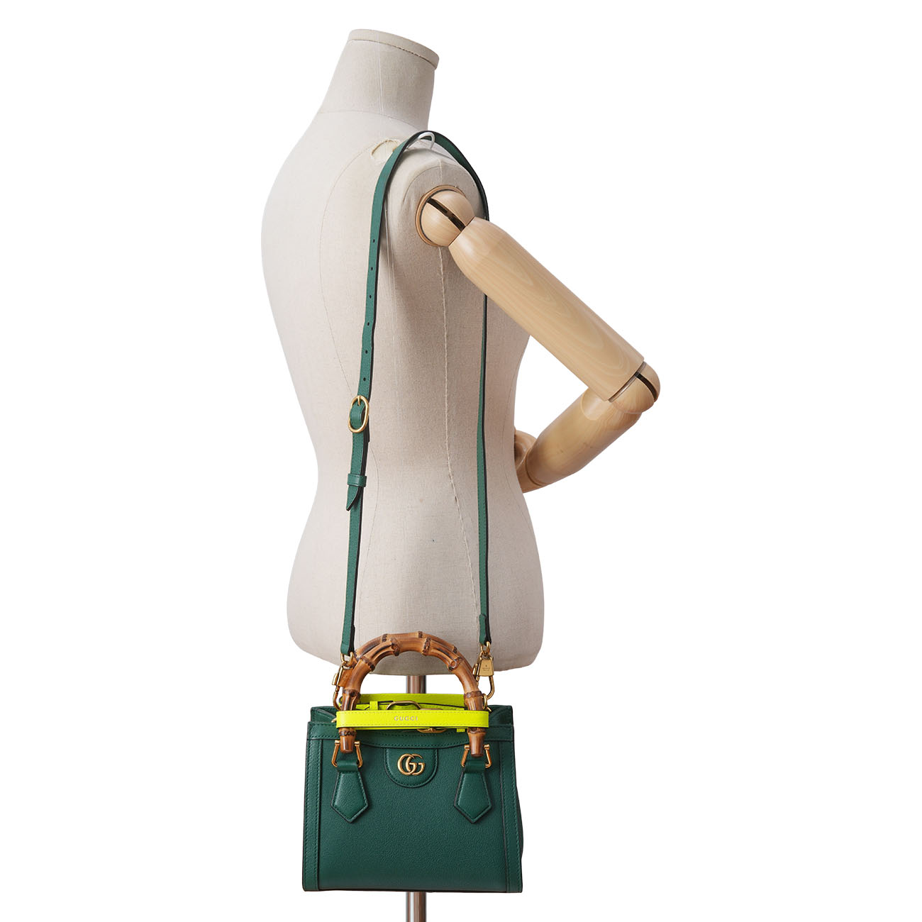 GUCCI(USED)구찌 655661 다이애나 미니 탑핸들 숄더백