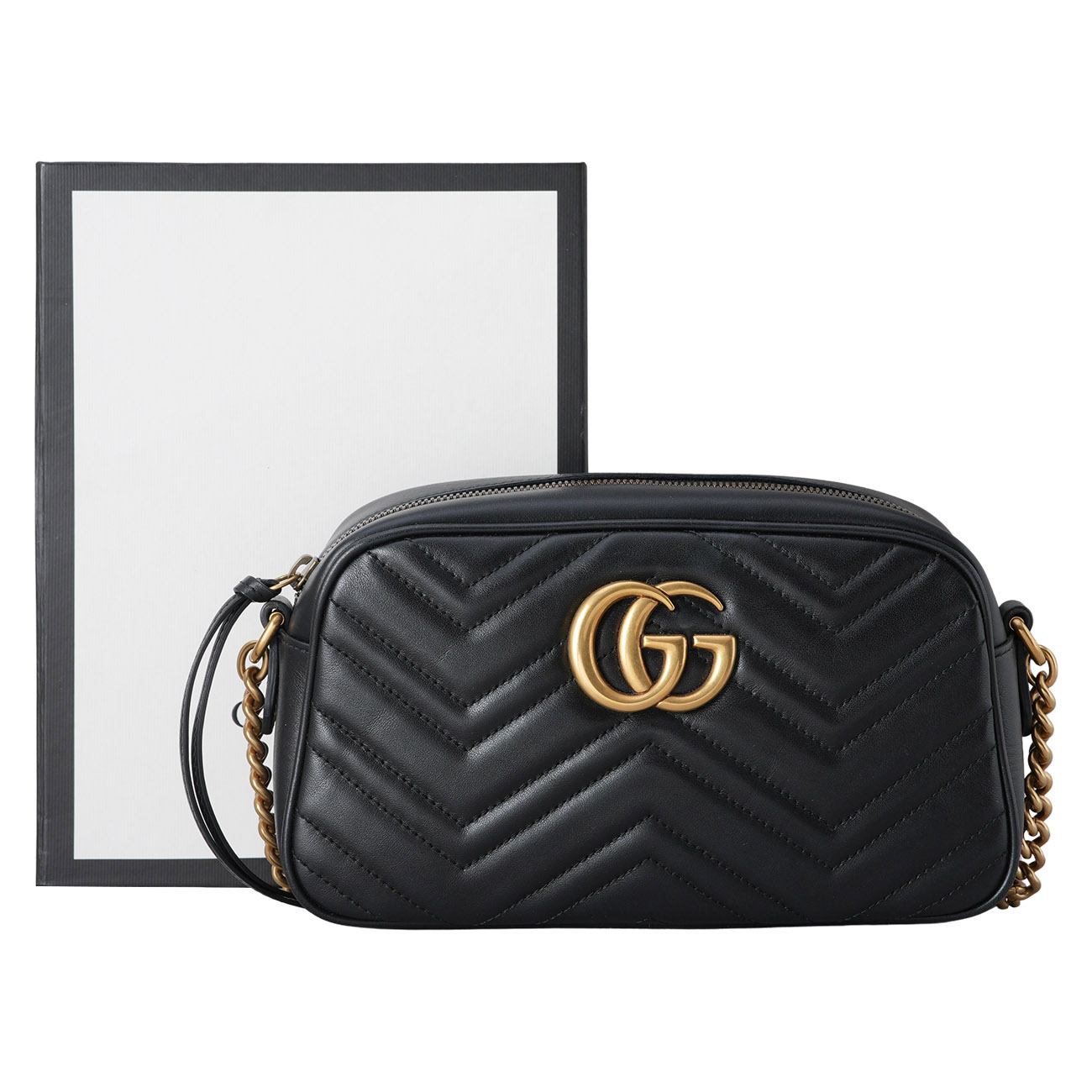 GUCCI(USED)구찌 447632 GG마몽 마틀라세 체인 크로스백