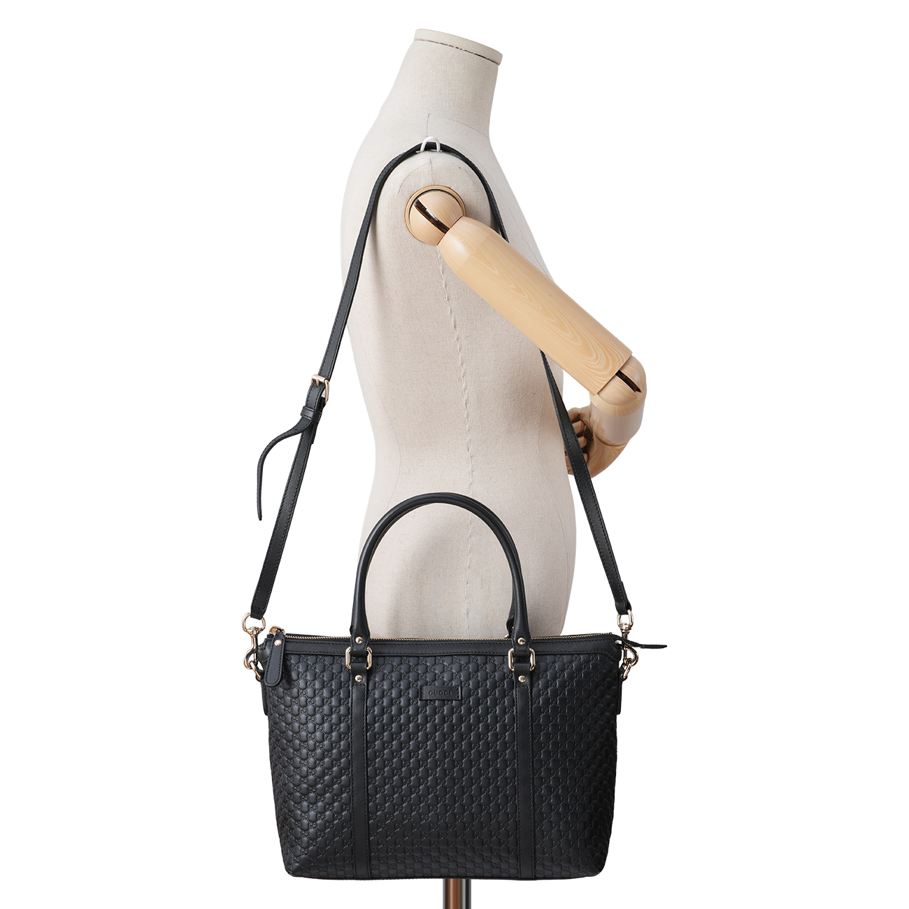 GUCCI(USED)구찌 449656 마이크로 시마 토트백