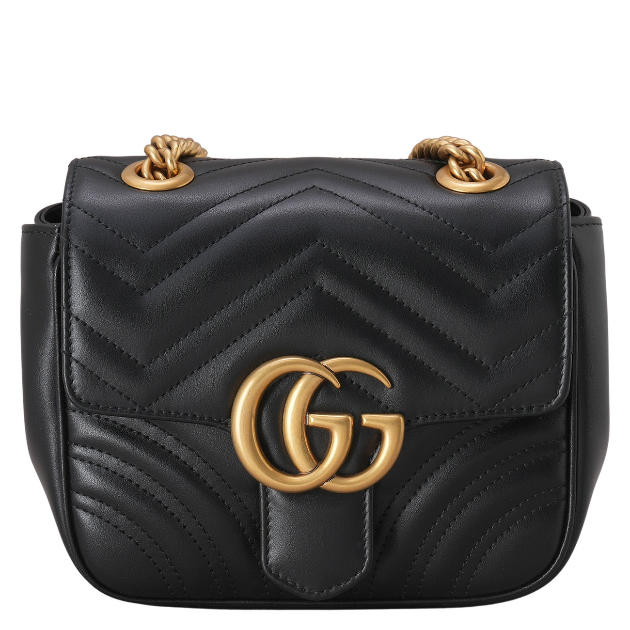 GUCCI(USED)구찌 739682 GG마몽 마틀라세 미니 체인 숄더백