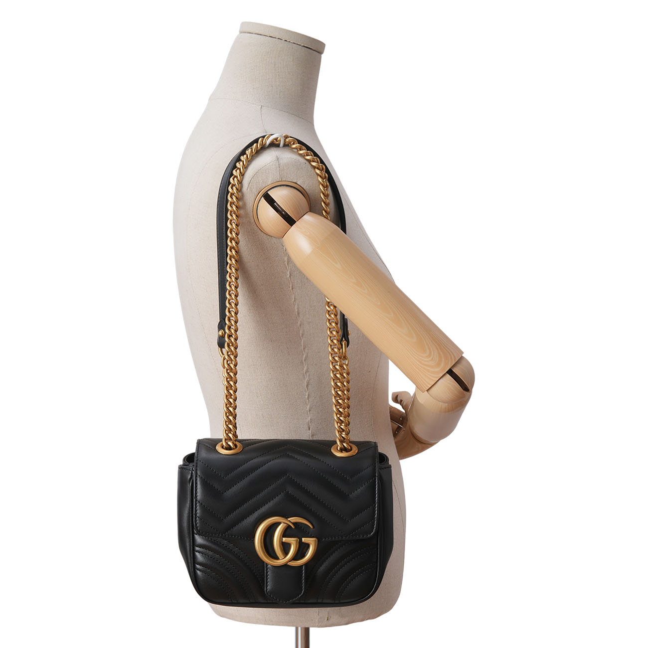 GUCCI(USED)구찌 739682 GG마몽 마틀라세 미니 체인 숄더백