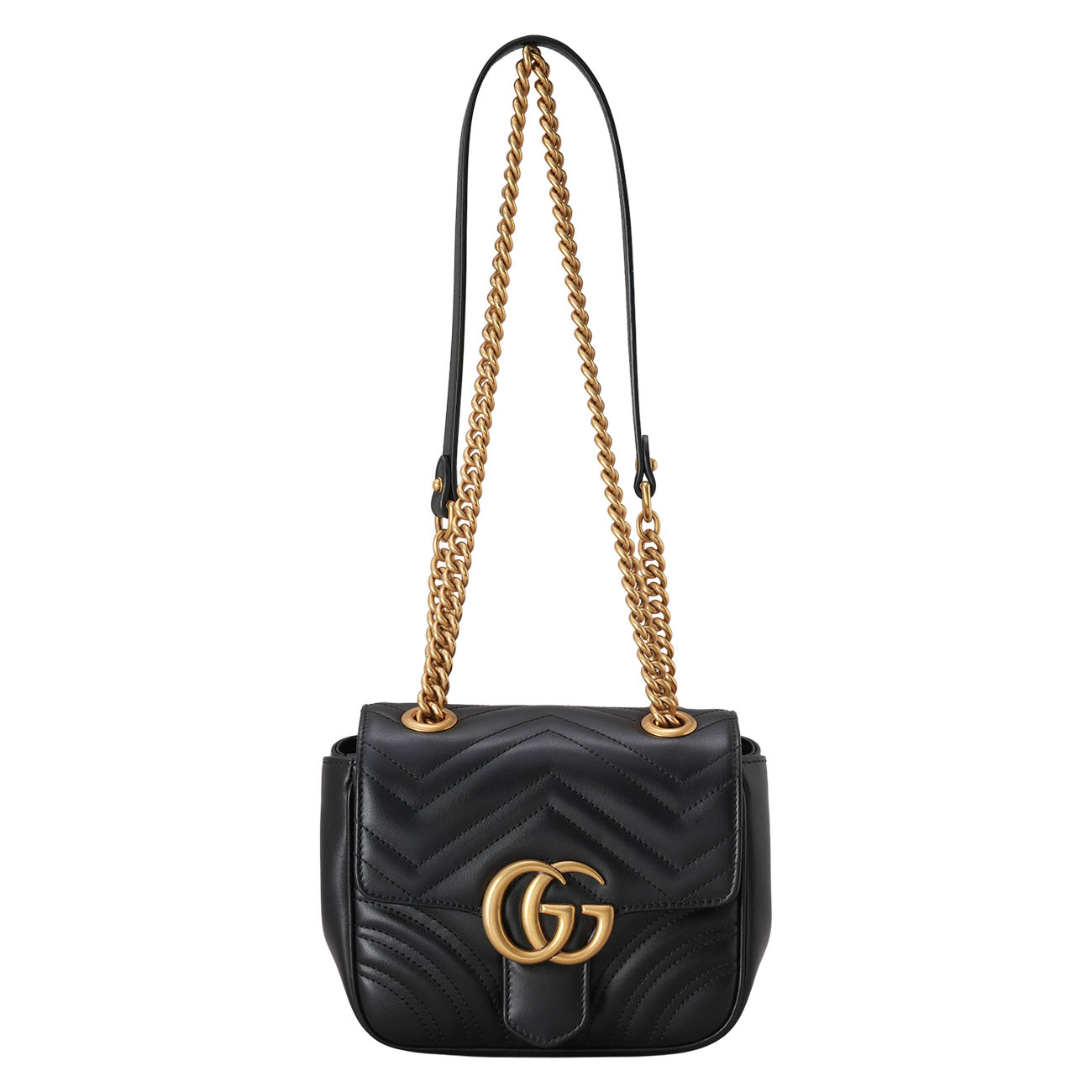GUCCI(USED)구찌 739682 GG마몽 마틀라세 미니 체인 숄더백