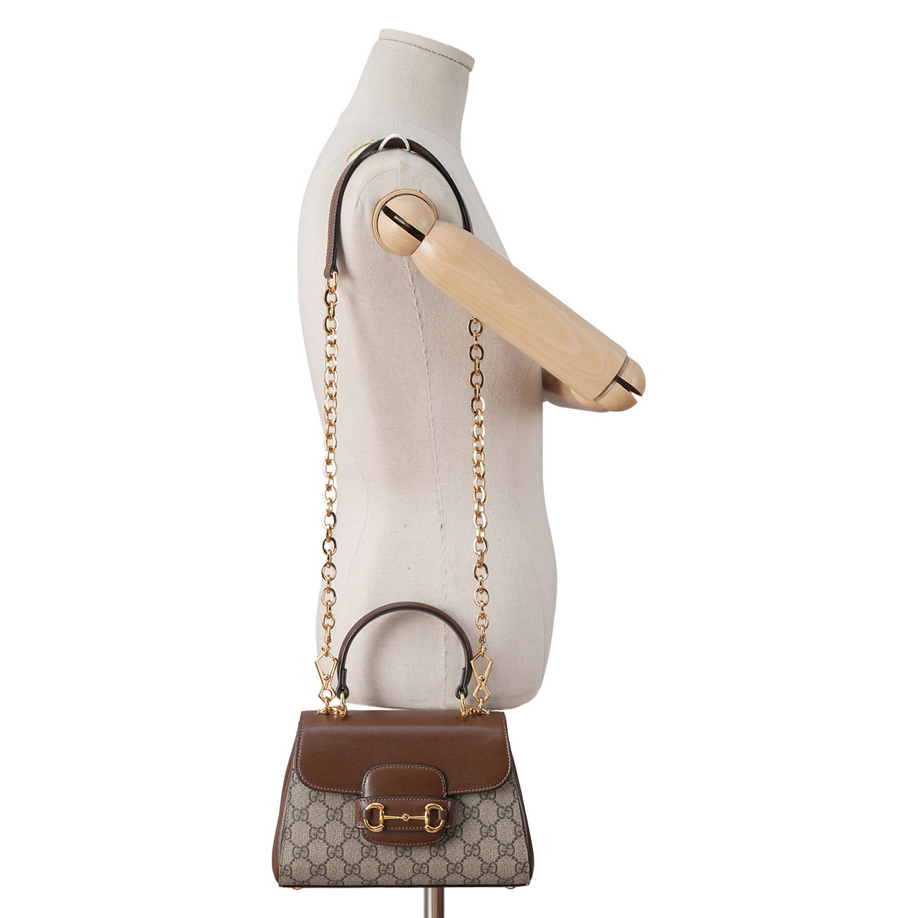 GUCCI(USED)구찌 703848 홀스빗 1955 탑핸들 숄더백