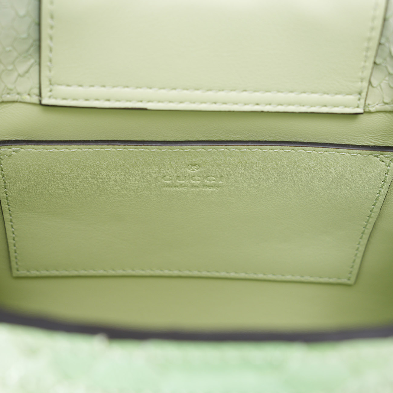 GUCCI(USED)구찌 702732 파이톤 다이애나 미니 토트백