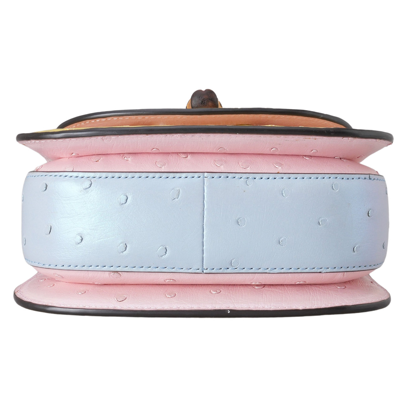 GUCCI(USED)구찌 686864 오스트리치 뱀부 1947 탑핸들 숄더백