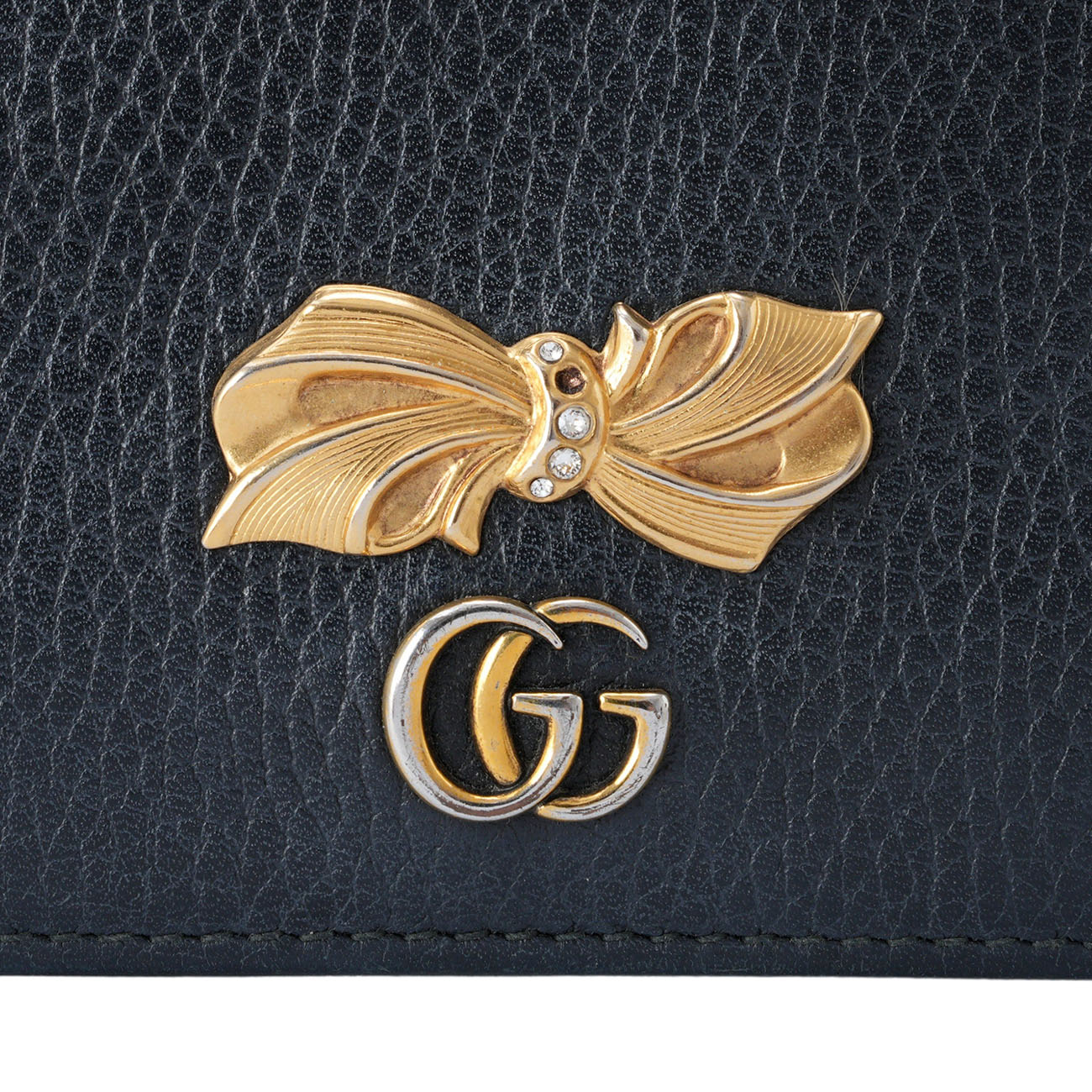 GUCCI(USED)구찌 524293 보니 미니 체인숄더백 블랙