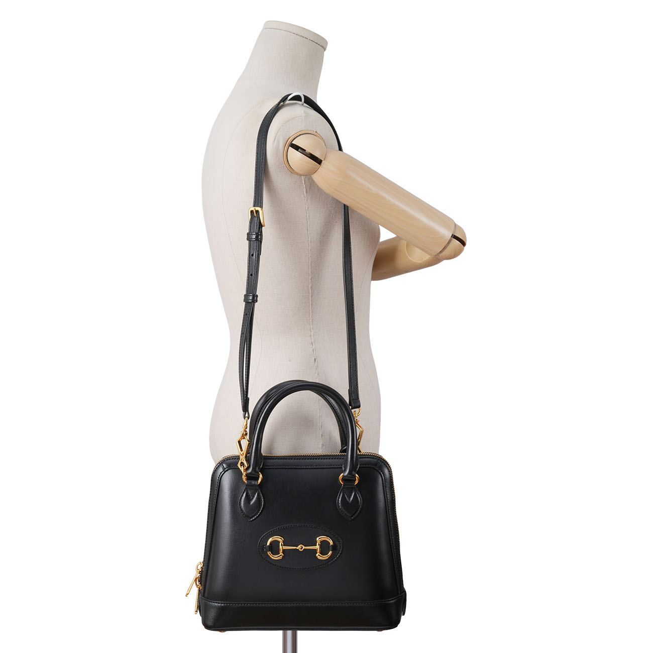 GUCCI(USED)구찌 621220 홀스빗 1955 스몰 탑핸들 숄더백