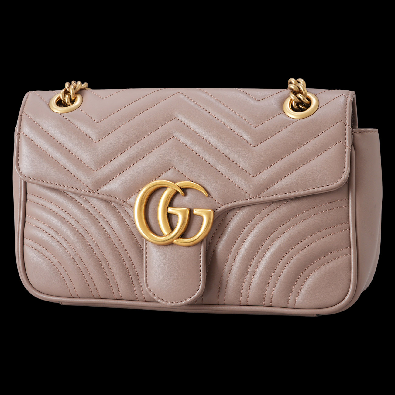 GUCCI(USED)구찌 443497 GG마몽 마틀라세 체인 숄더백