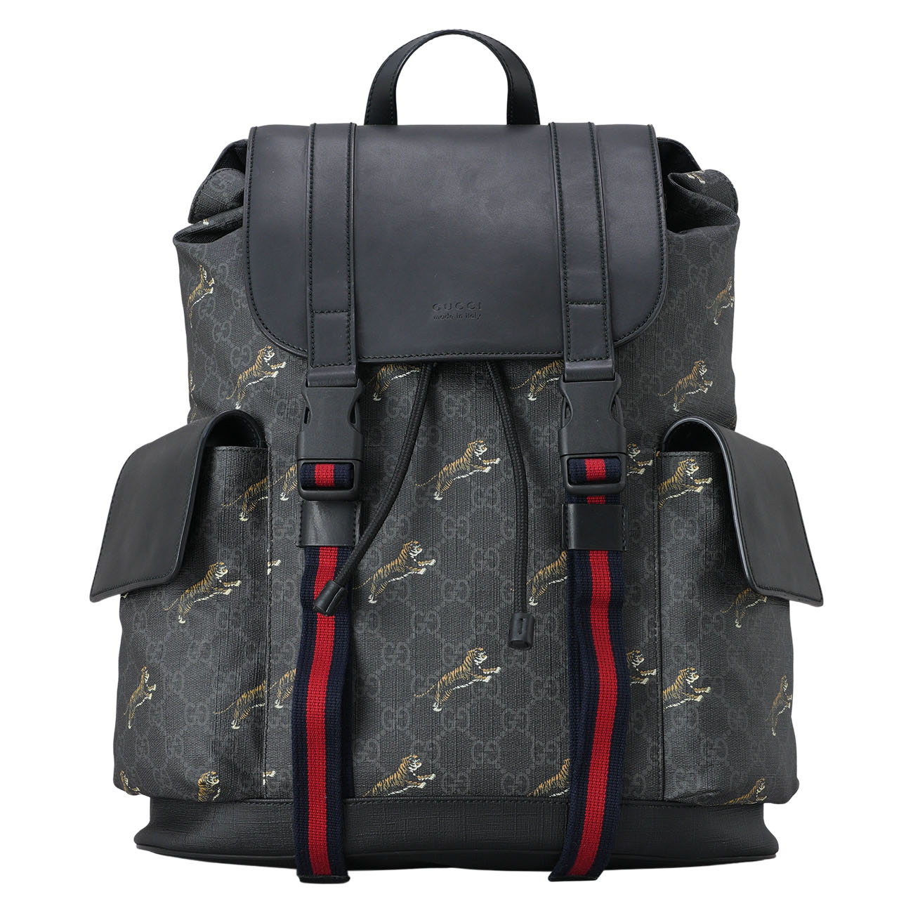 GUCCI(USED)구찌 495563 GG수프림 타이거 백팩