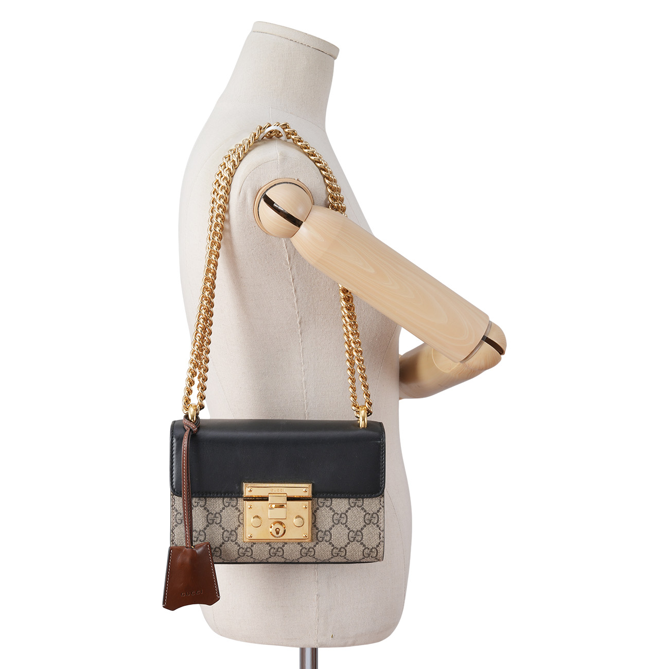 GUCCI(USED)구찌 409487 패드락 체인 숄더백