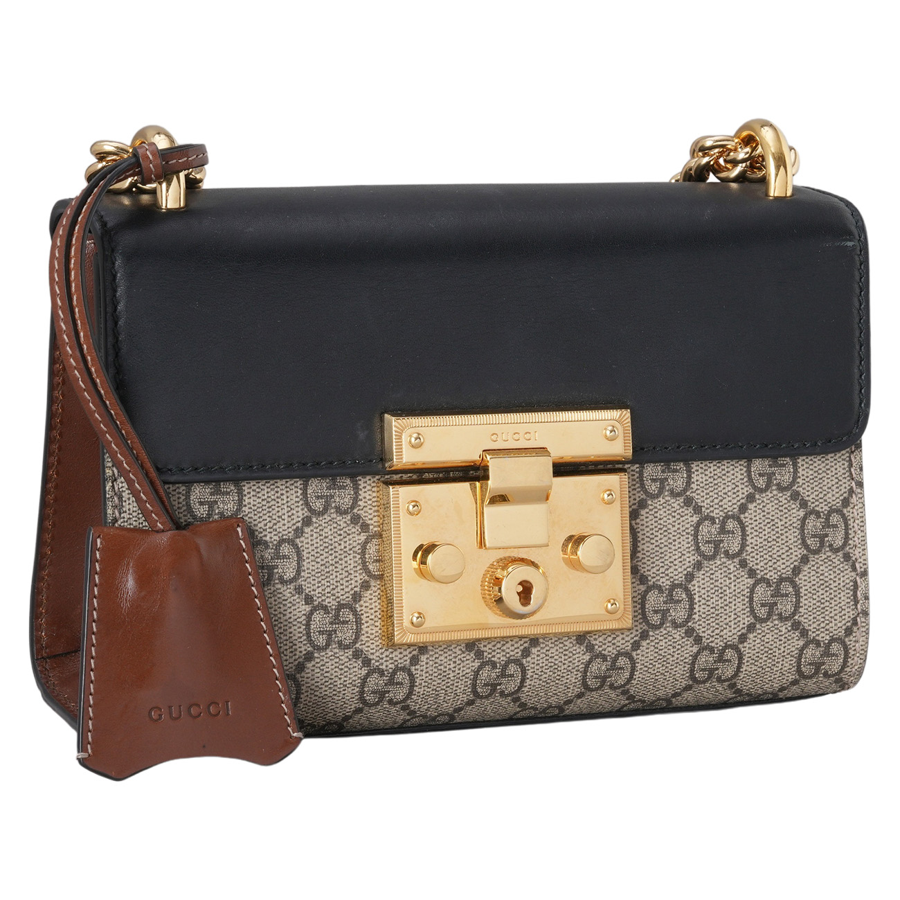 GUCCI(USED)구찌 409487 패드락 체인 숄더백