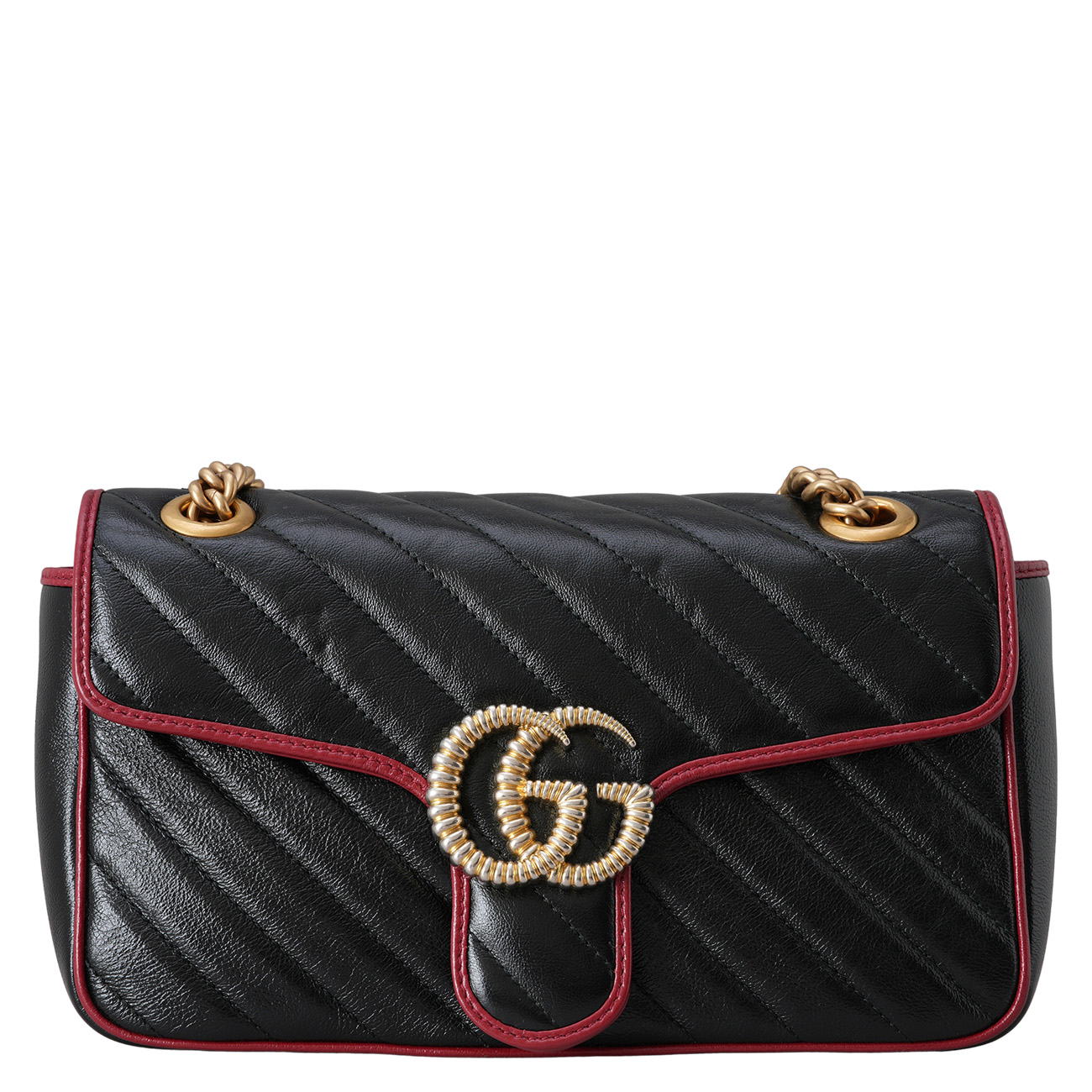 GUCCI(USED)구찌 443497 GG마몽 마틀라세 체인 숄더백