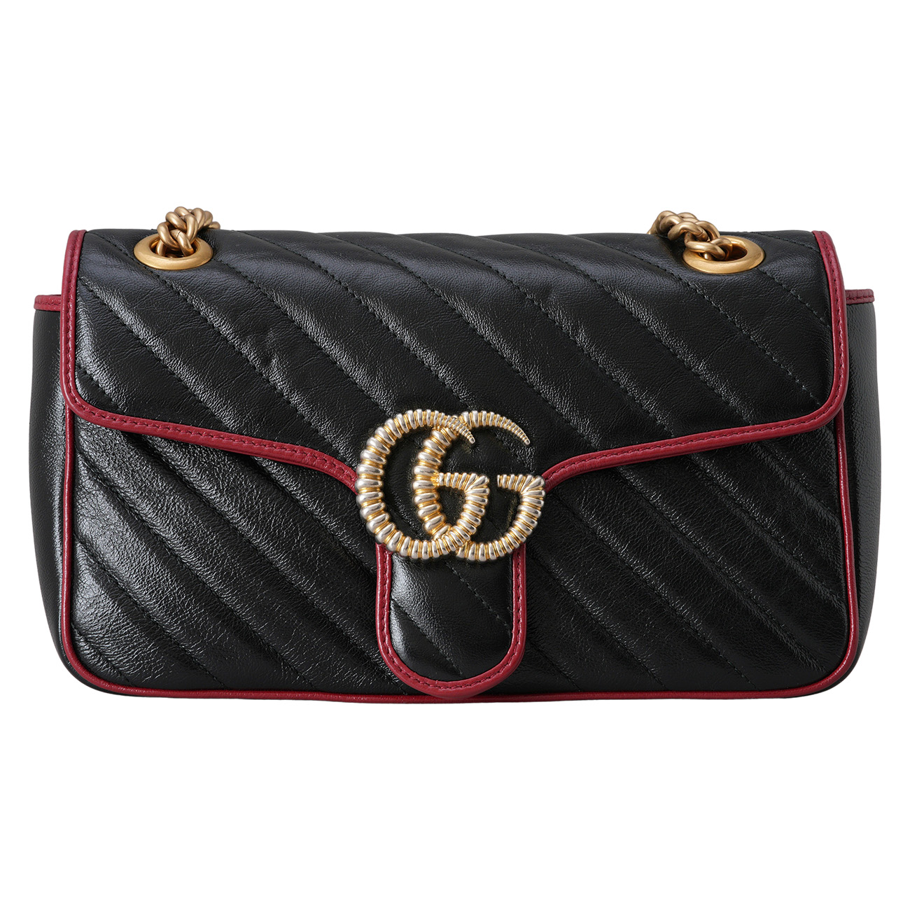 GUCCI(USED)구찌 443497 GG마몽 마틀라세 체인 숄더백