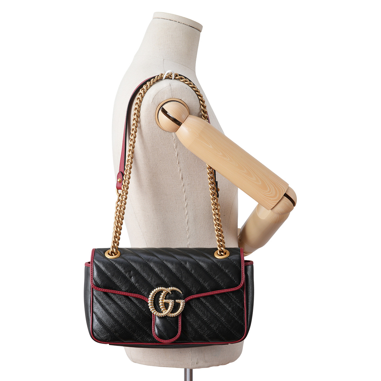 GUCCI(USED)구찌 443497 GG마몽 마틀라세 체인 숄더백