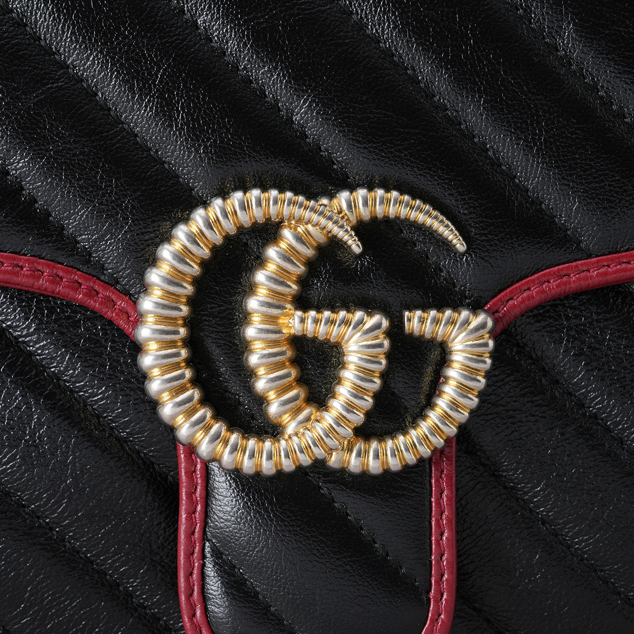 GUCCI(USED)구찌 443497 GG마몽 마틀라세 체인 숄더백