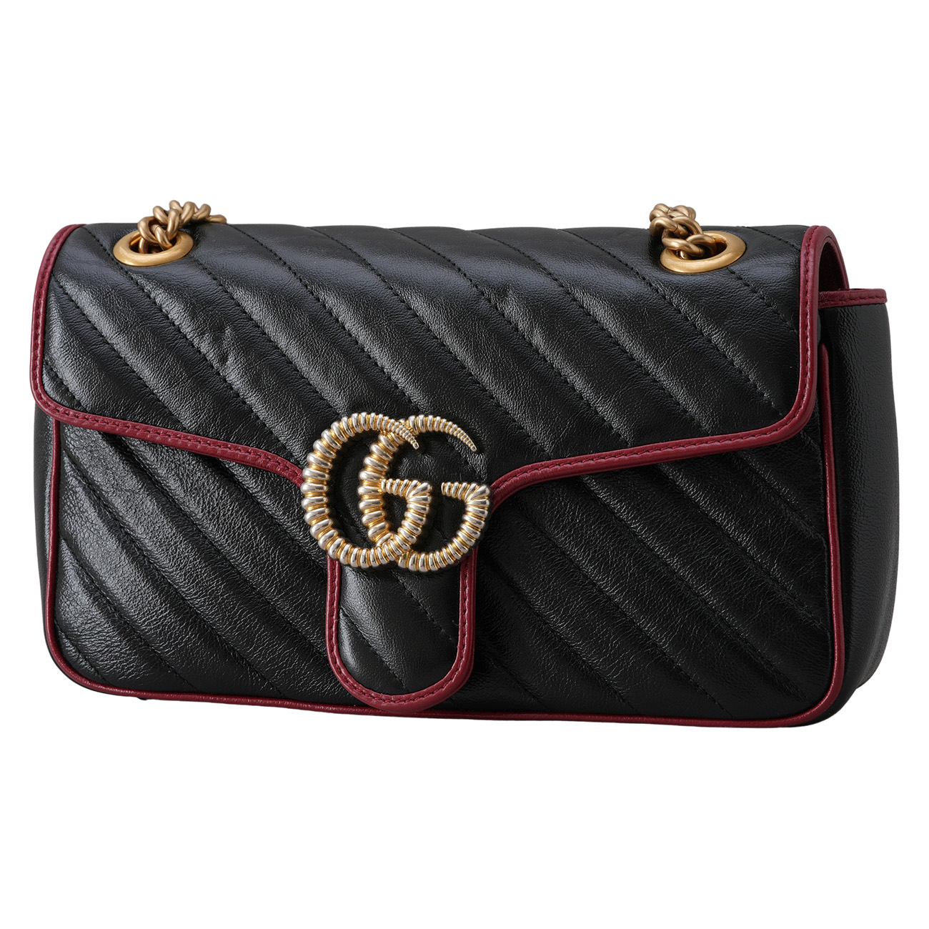 GUCCI(USED)구찌 443497 GG마몽 마틀라세 체인 숄더백