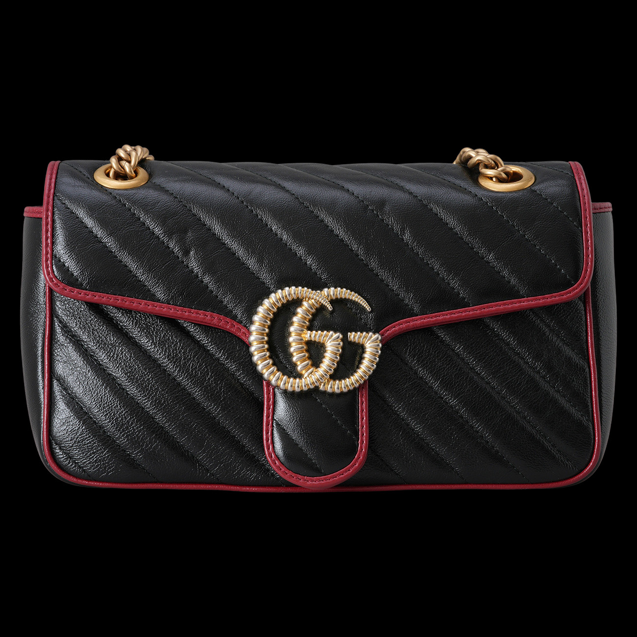 GUCCI(USED)구찌 443497 GG마몽 마틀라세 체인 숄더백