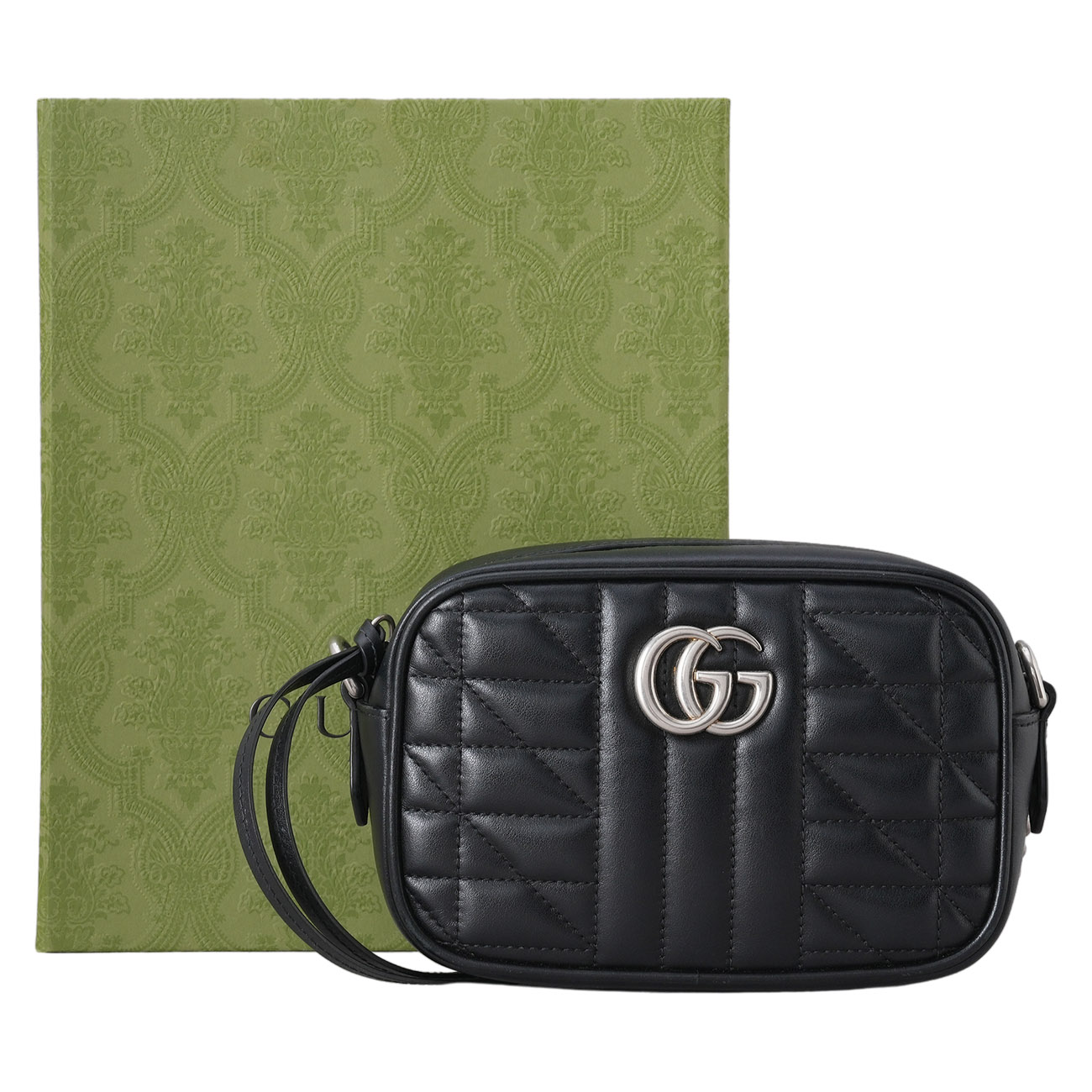 GUCCI(USED)구찌 634936 GG마몽 마틀라세 미니 카메라백