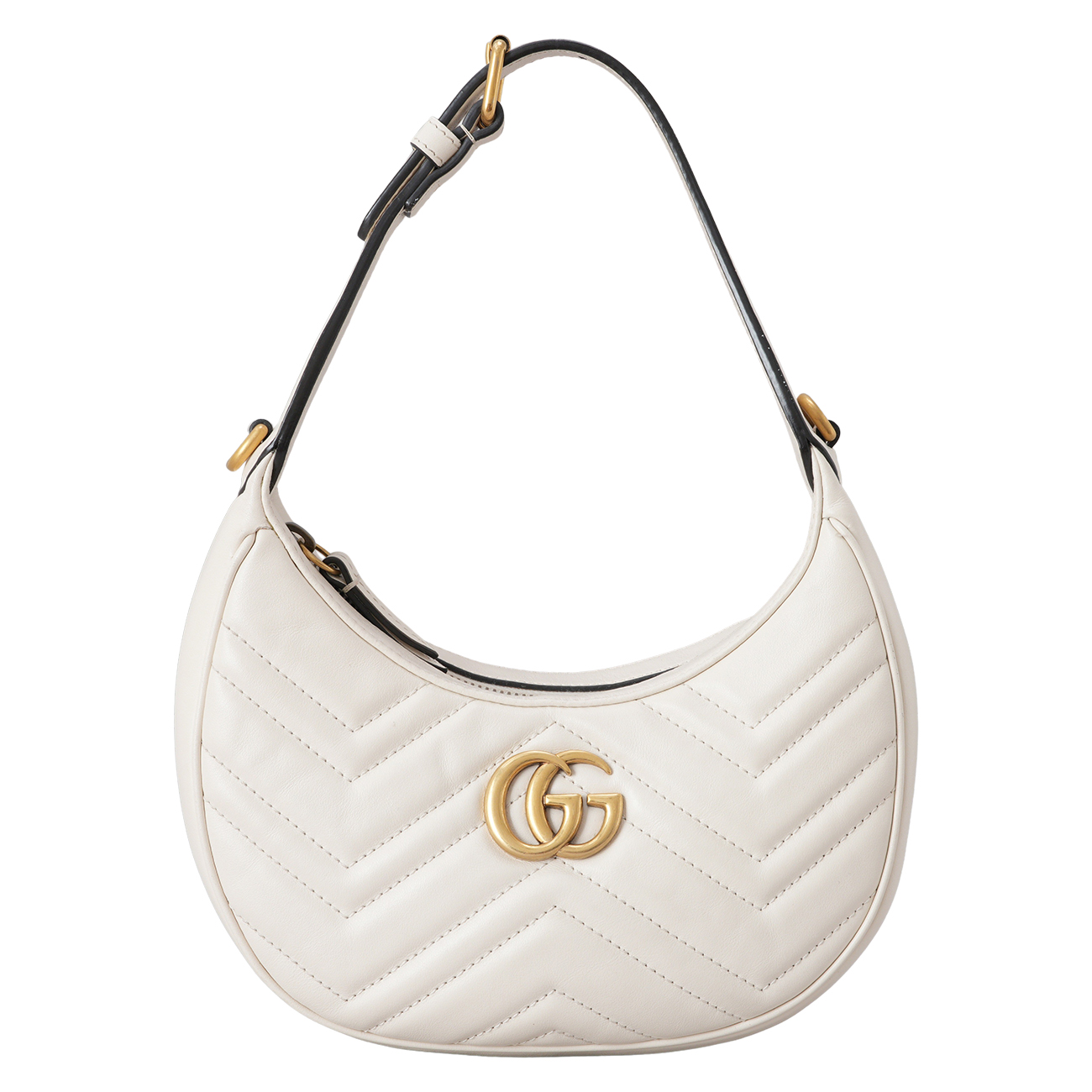 GUCCI(USED)구찌 699514 GG마몽 마틀라세 하프문 미니백