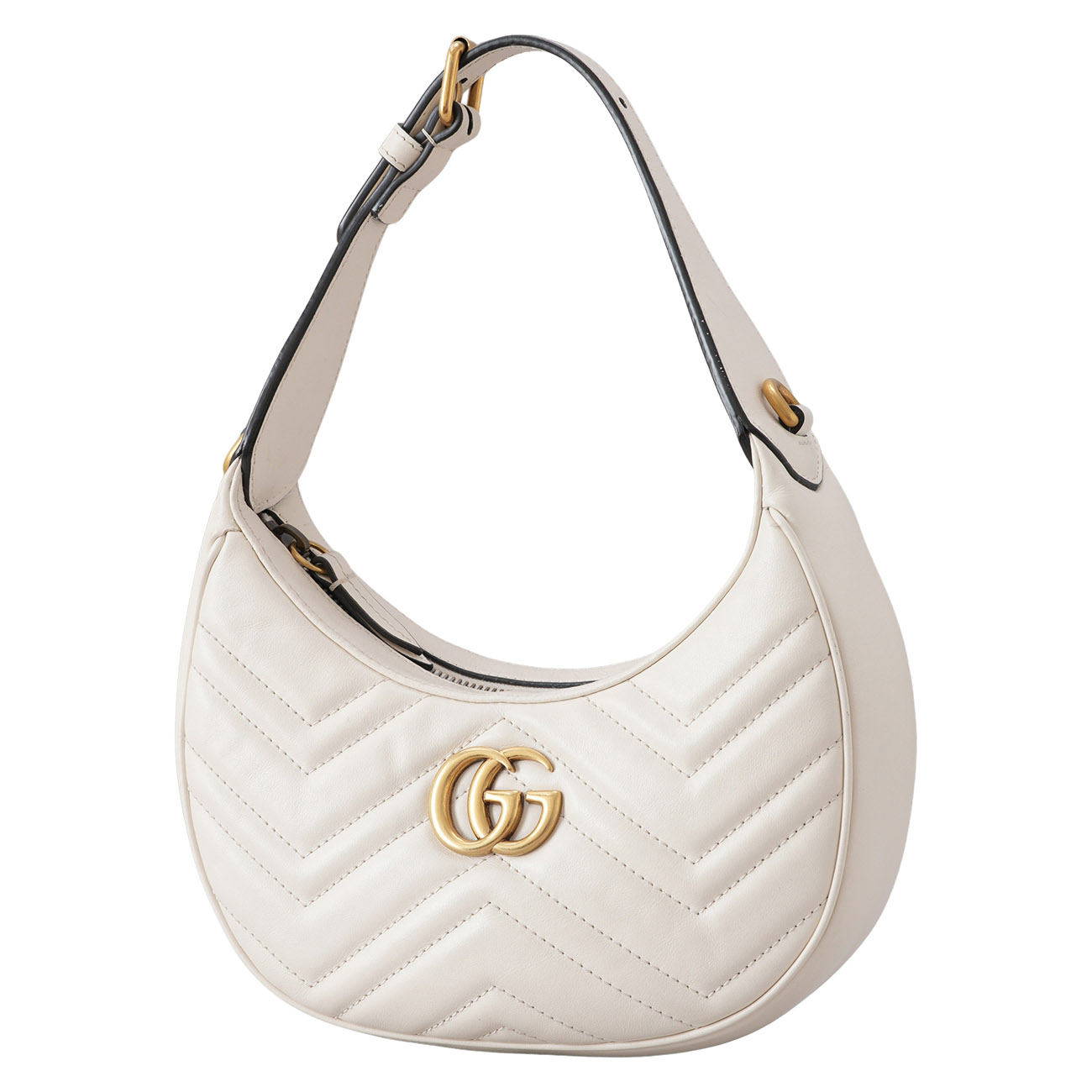 GUCCI(USED)구찌 699514 GG마몽 마틀라세 하프문 미니백