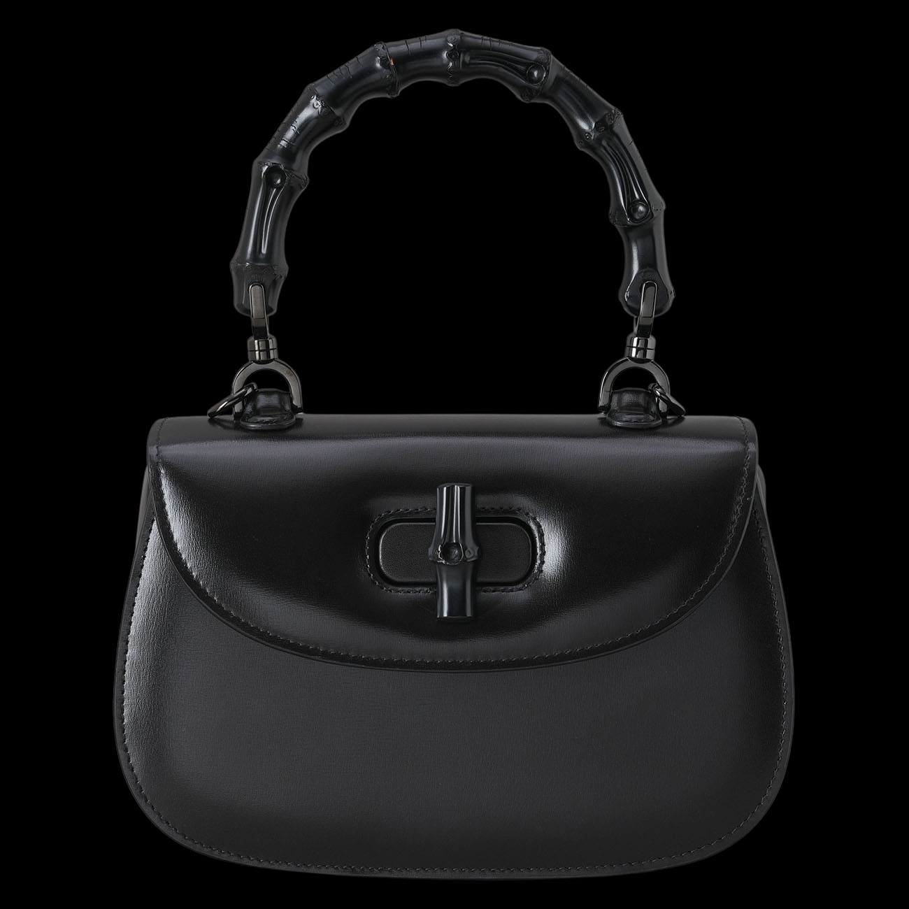 GUCCI(USED)구찌 675797 뱀부 1947 스몰 탑핸들 숄더백