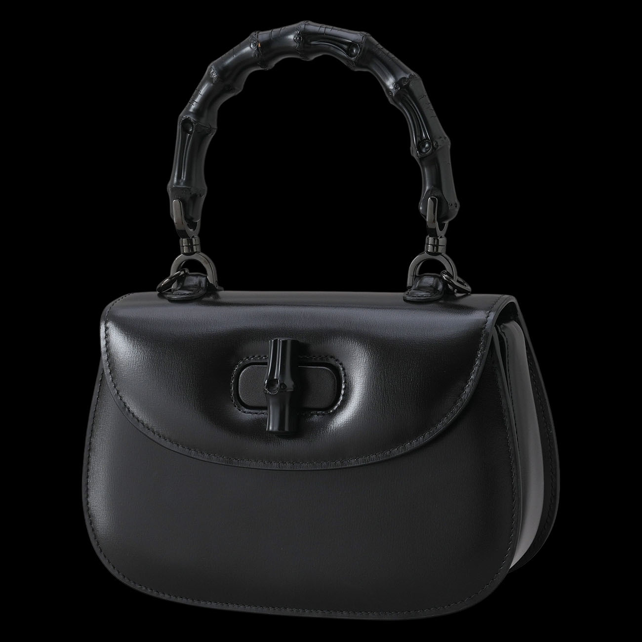 GUCCI(USED)구찌 675797 뱀부 1947 스몰 탑핸들 숄더백