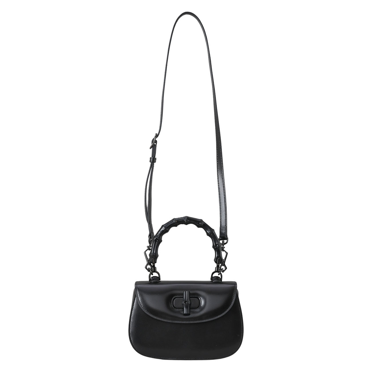 GUCCI(USED)구찌 675797 뱀부 1947 스몰 탑핸들 숄더백