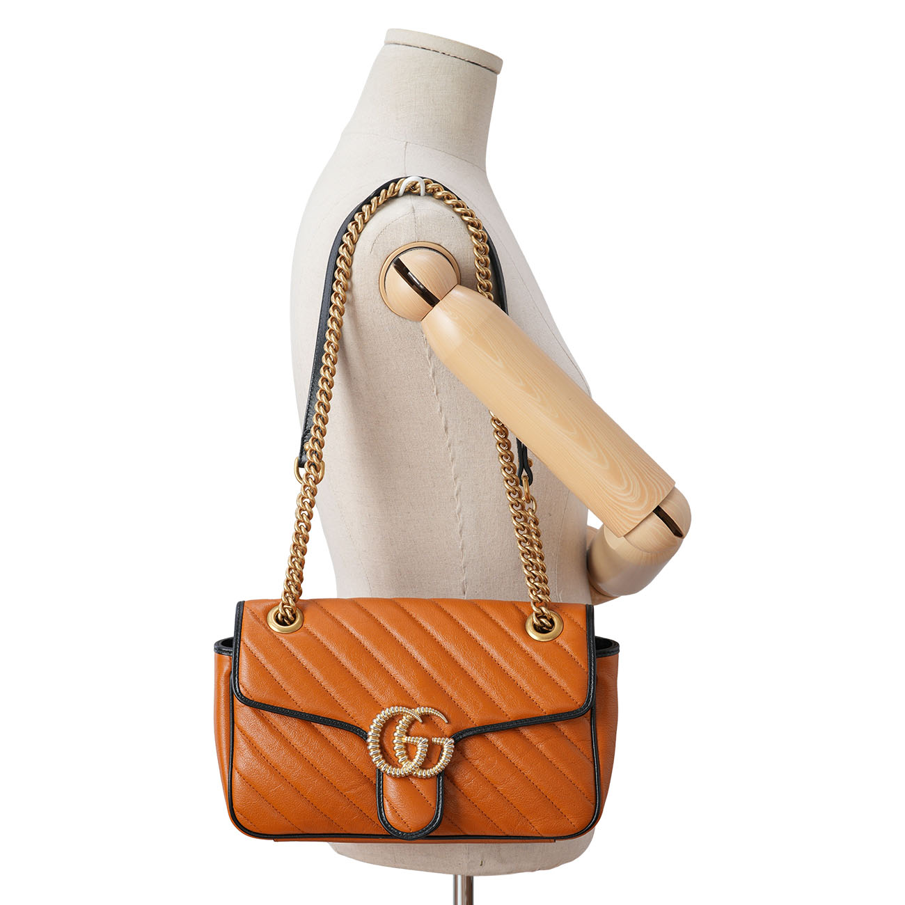 GUCCI(USED)구찌 443497 GG마몽 마틀라세 체인 숄더백