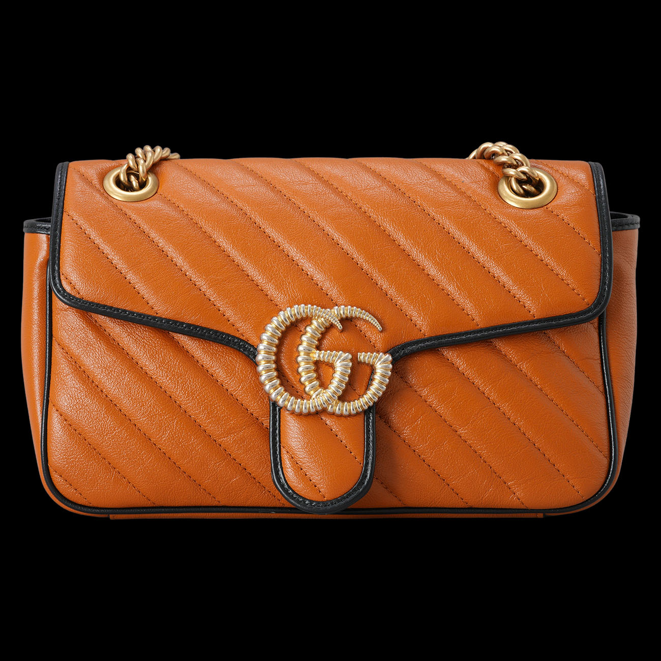 GUCCI(USED)구찌 443497 GG마몽 마틀라세 체인 숄더백