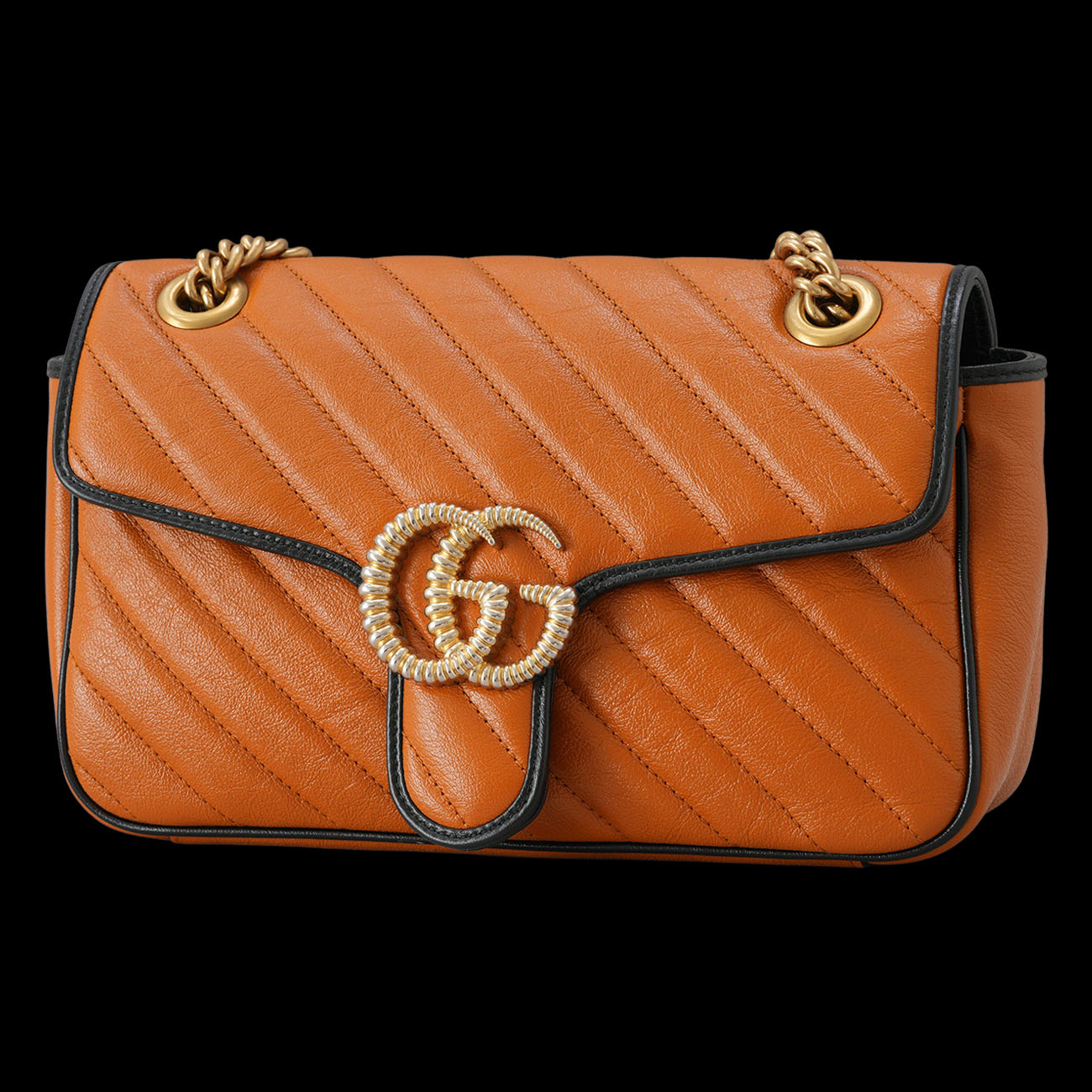 GUCCI(USED)구찌 443497 GG마몽 마틀라세 체인 숄더백