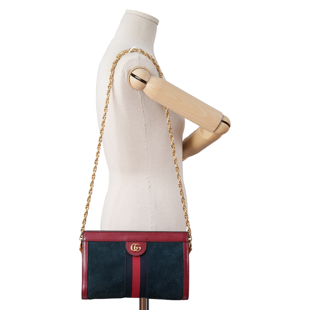 GUCCI(USED)구찌 503877 오피디아 스웨이드 체인 숄더백