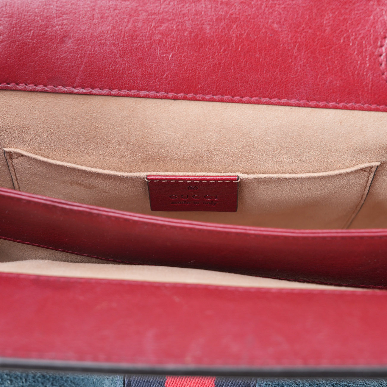 GUCCI(USED)구찌 503877 오피디아 스웨이드 체인 숄더백