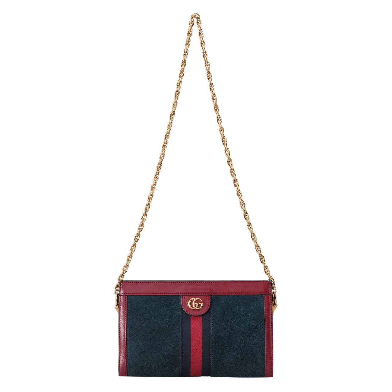 GUCCI(USED)구찌 503877 오피디아 스웨이드 체인 숄더백